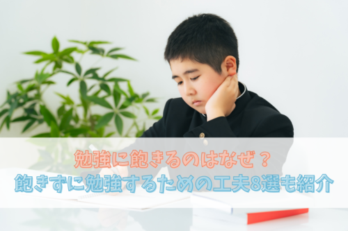 勉強に飽きるのはなぜ？飽きずに勉強するための工夫8選も紹介